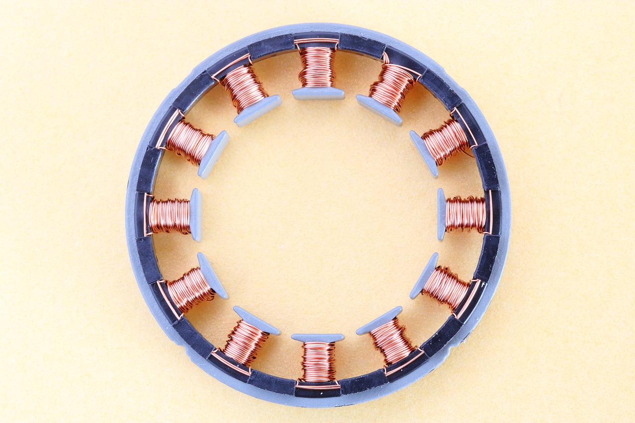 Un stator simple de moteur électrique